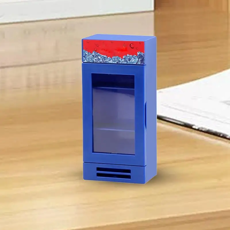 Speel Keuken Speelgoed Fantasiespel Koelkast Bureau Ornament Cola Automaat Speelgoed Voor Hobbyisten Jongens Meisjes Kinderdagverblijf Klaslokaal