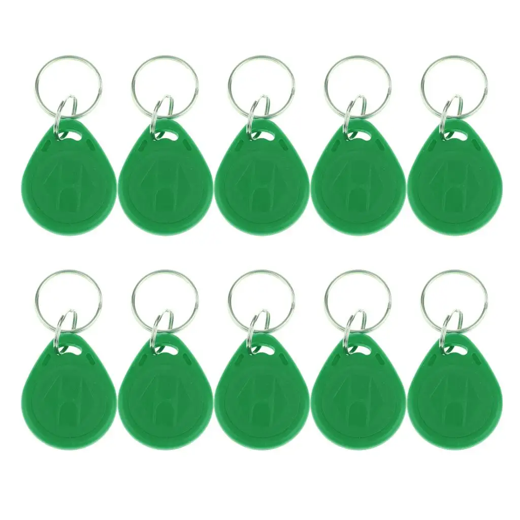RFID ID Card Key Chain ABS Metal Token Tags Fast Reading Access Control for Building Entry