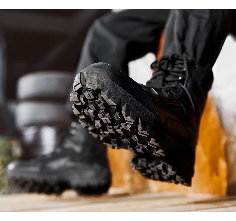 Neue männer Stiefel Taktische Schuhe Outdoor Turnschuhe Wanderschuhe Bergsteigen Walking Jogging Stiefeletten Botas Cuturno Masculinas – Detail 10