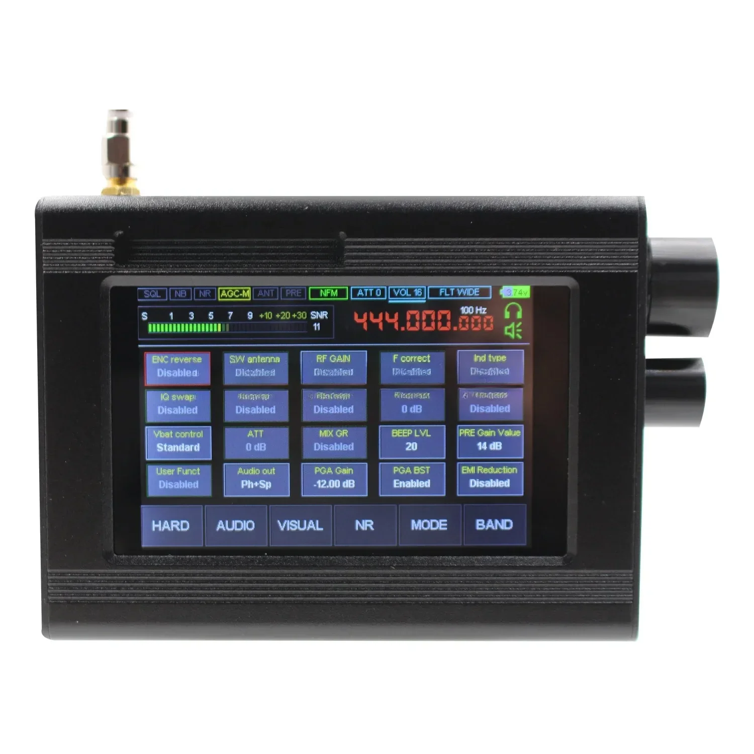 1.10D 50K-2Ghz SDR Radio Upgrade Software DSP SDR Receiver/3.5 