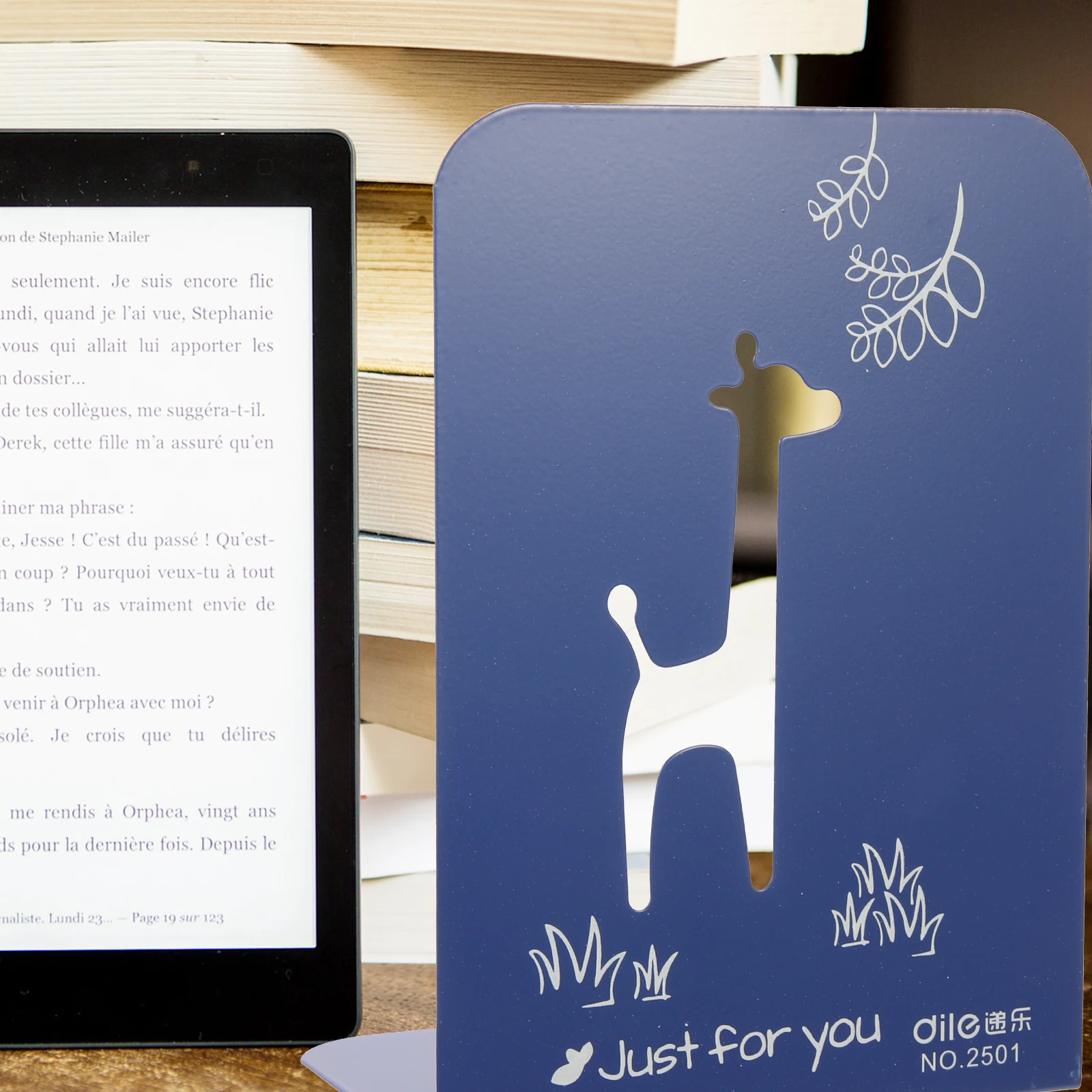 

2pcs Iron Bookends Desk File Holders Sturdy Desktop ganizers Reading St Office Study Room Decor Metal Document Folder