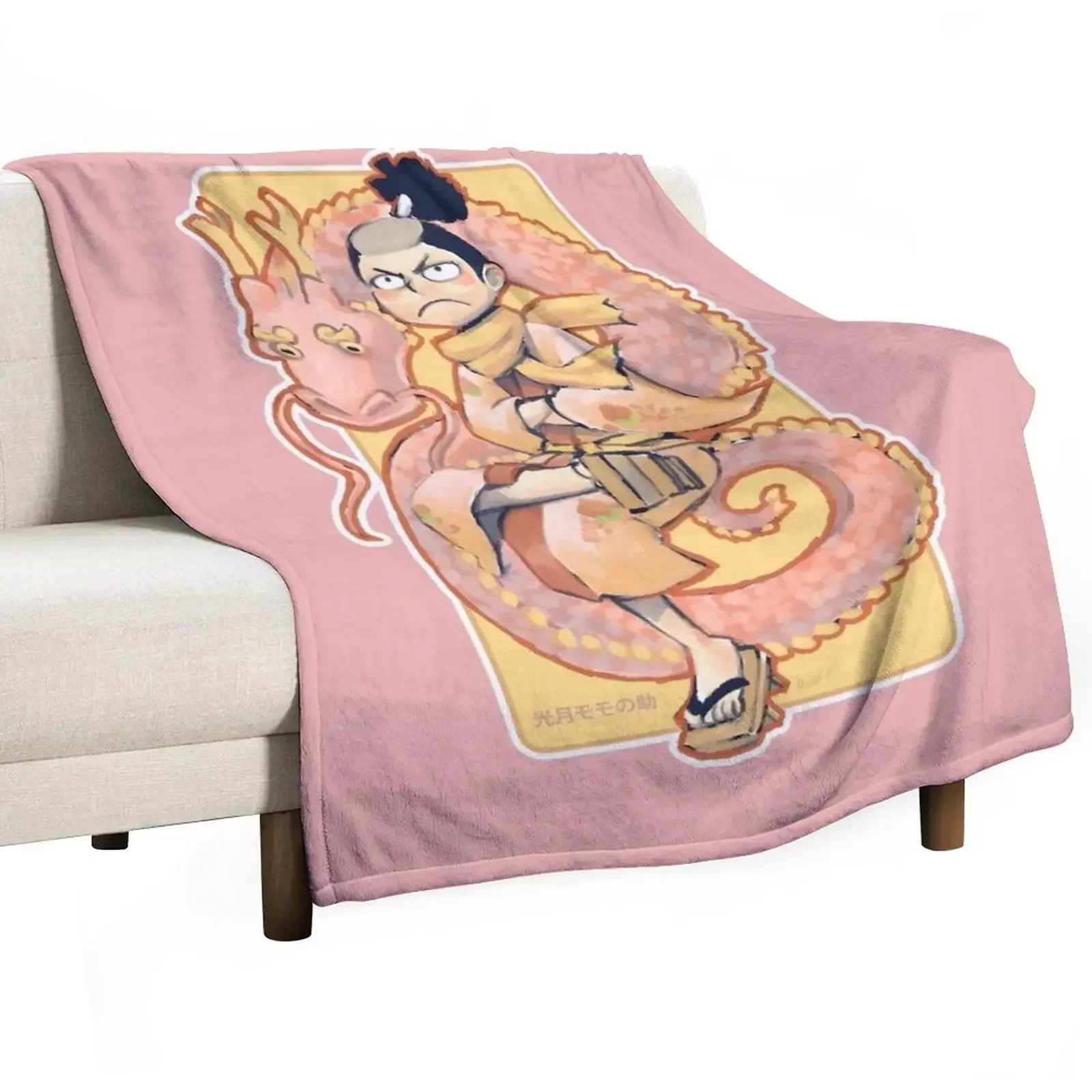 water color momonosuke Throw Blanket Comforter for sofa blankets ands Blankets