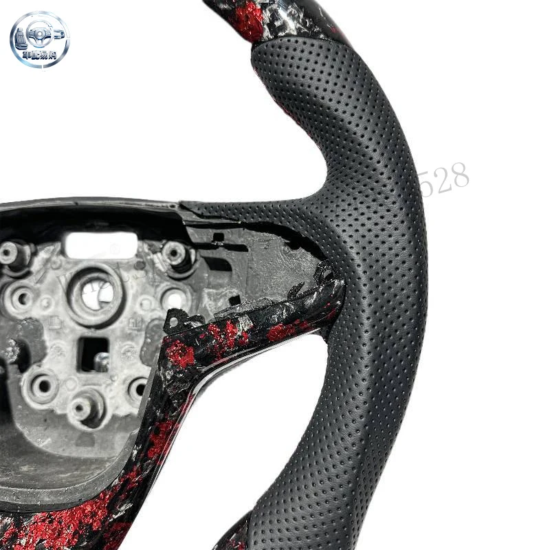 Custom Forged Carbon Fiber Leather Steering Wheel for Holden VF Commodore Chevy SS