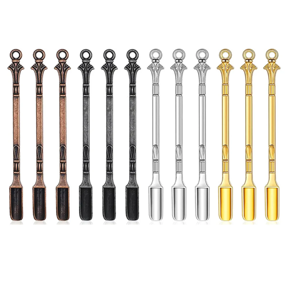 5/10pcs Mini Shovel Cigar Accessories Durable Metal Spoon for Tobacco Powder Multifunctional Spoon