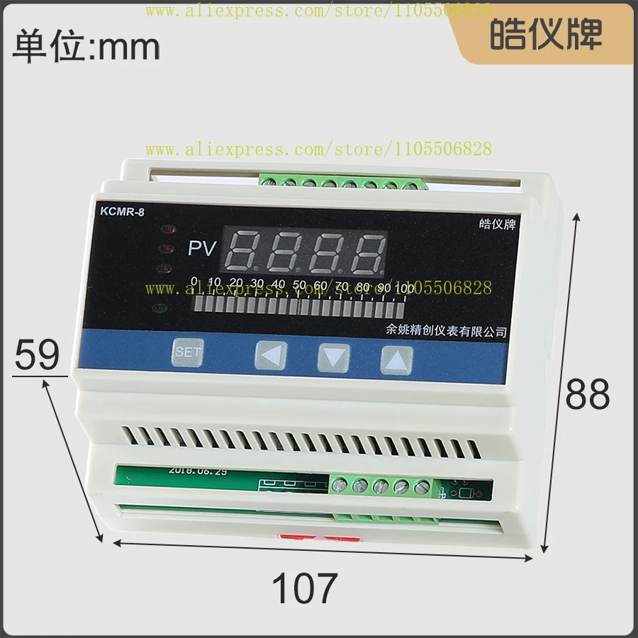 Manual adjustment 0-100% output 4-20mA valve position manual operator current signal source generator opening degree controller