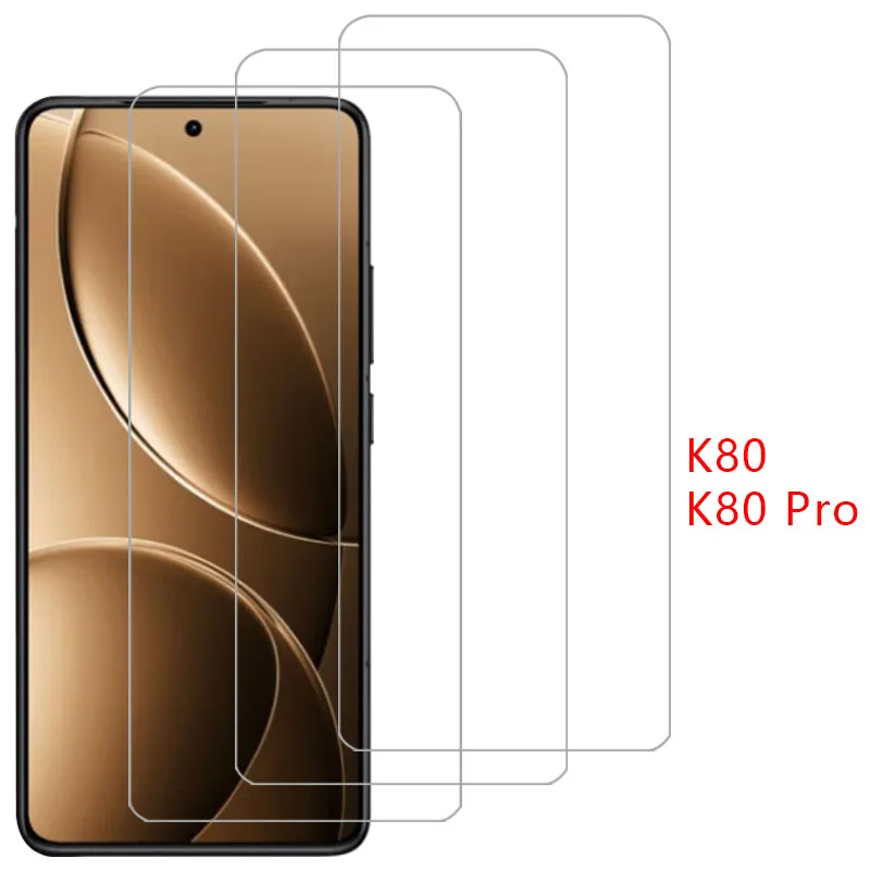 Protezione Dello Schermo Per Xiaomi Redmi K80 Pro Vetro Temperato Protettivo Su Redmik80 K 80 80K K80Pro 5G Pellicola Xiomi Readmi Redme Remi