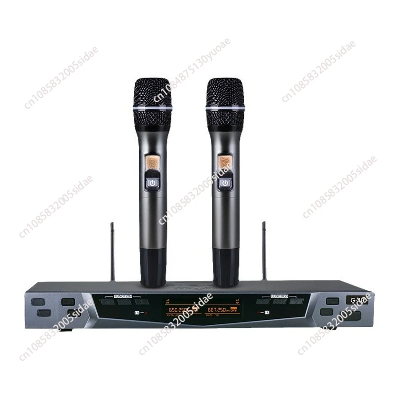 Wireless Microphone One-to-Two Home Karaoke Microphone Professional Teaching Performance KTV Dedicated Mic