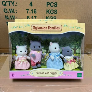Sylvanian Aile, Serisi Yer alacak mobilya seti,, Orijinal, Anime Kız, Farsça Kedi, Modeli, Bebek PVC Heykeli Oyuncak Hediye 6 Büyük satış, gaia, kalıp-no. 3