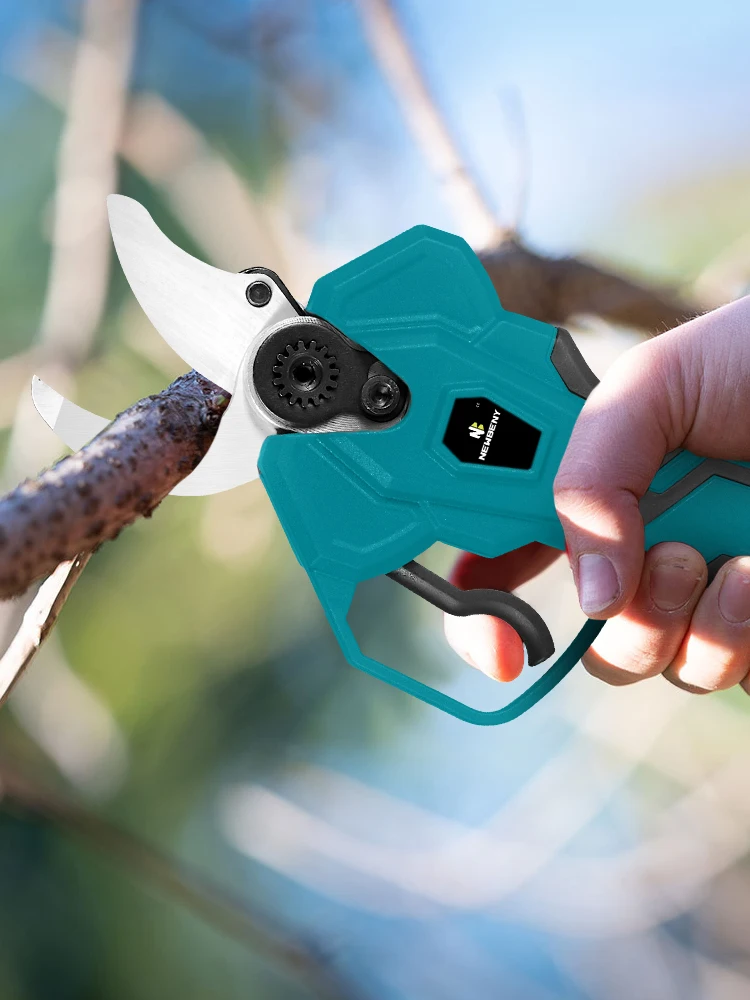 무선 4단 기어 휴대용 리튬 전기 전정가위 (마키타 배터리용 디지털 화면 디스플레이 포함)