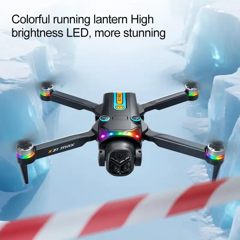 K21 Max FPV Drone with 4.3-Inch Screen Remote & Auto Return Home