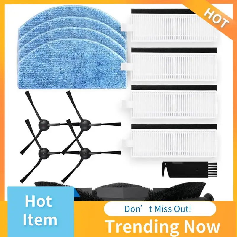 

BBNV-For Tikom G8000, G8000 Pro For Honiture G20 Robot Vacuum Cleaner Replacement Main Side Brush Hepa Filter Mop Cloth