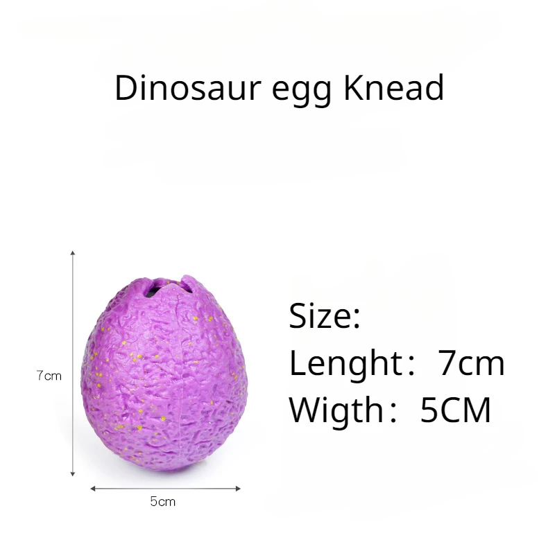 Squishy Dinosaur Egg Rubber Novelty Anti Stress Ball Squishy Big Liquid Fun Egg Venting Balls Squeezing Toy Funny Gift for Kids