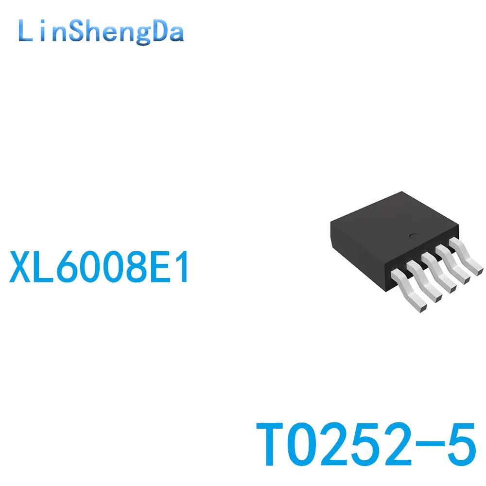 10PCS XL6008E1 XL6008 Power DC-DC Booster Chip IC Chip TO-252-5L