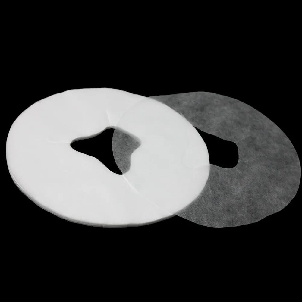 100pcs Disposable Non-Woven Face Rest Cover For Massage Table Thick Sanitary Sheet Beauty Salon Spa Hotel Travel Use view 6