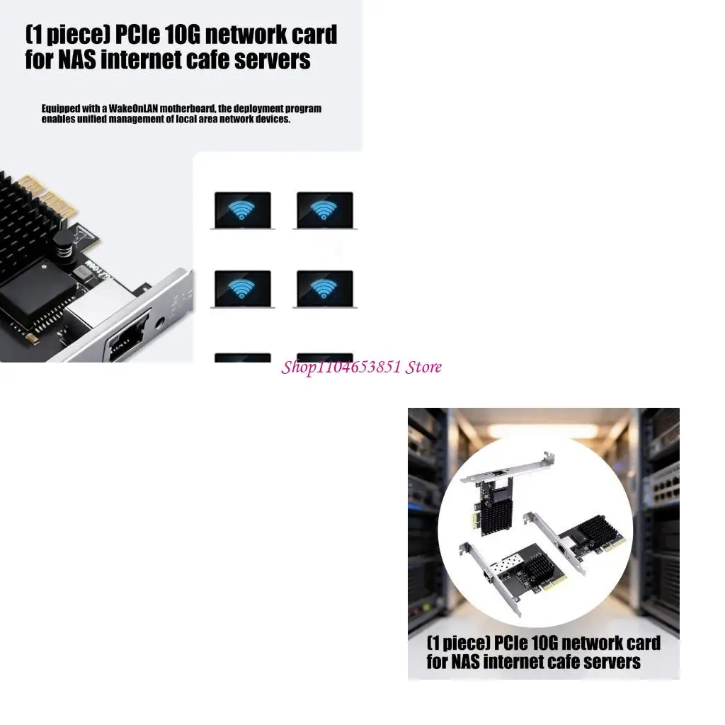 High Performances 10G Networking Adapters For NAS Data Center And Professional Use 