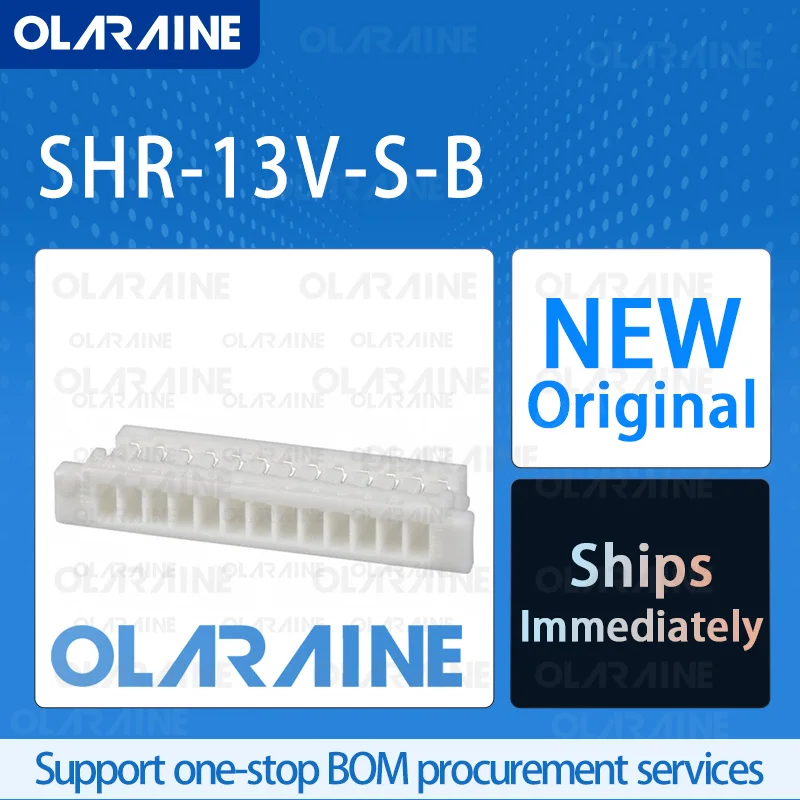 

50/200/500Pcs SHR-13V-S-B 100% brand new and original genuine IC chip Headers and wire housings 13 Position 1 A