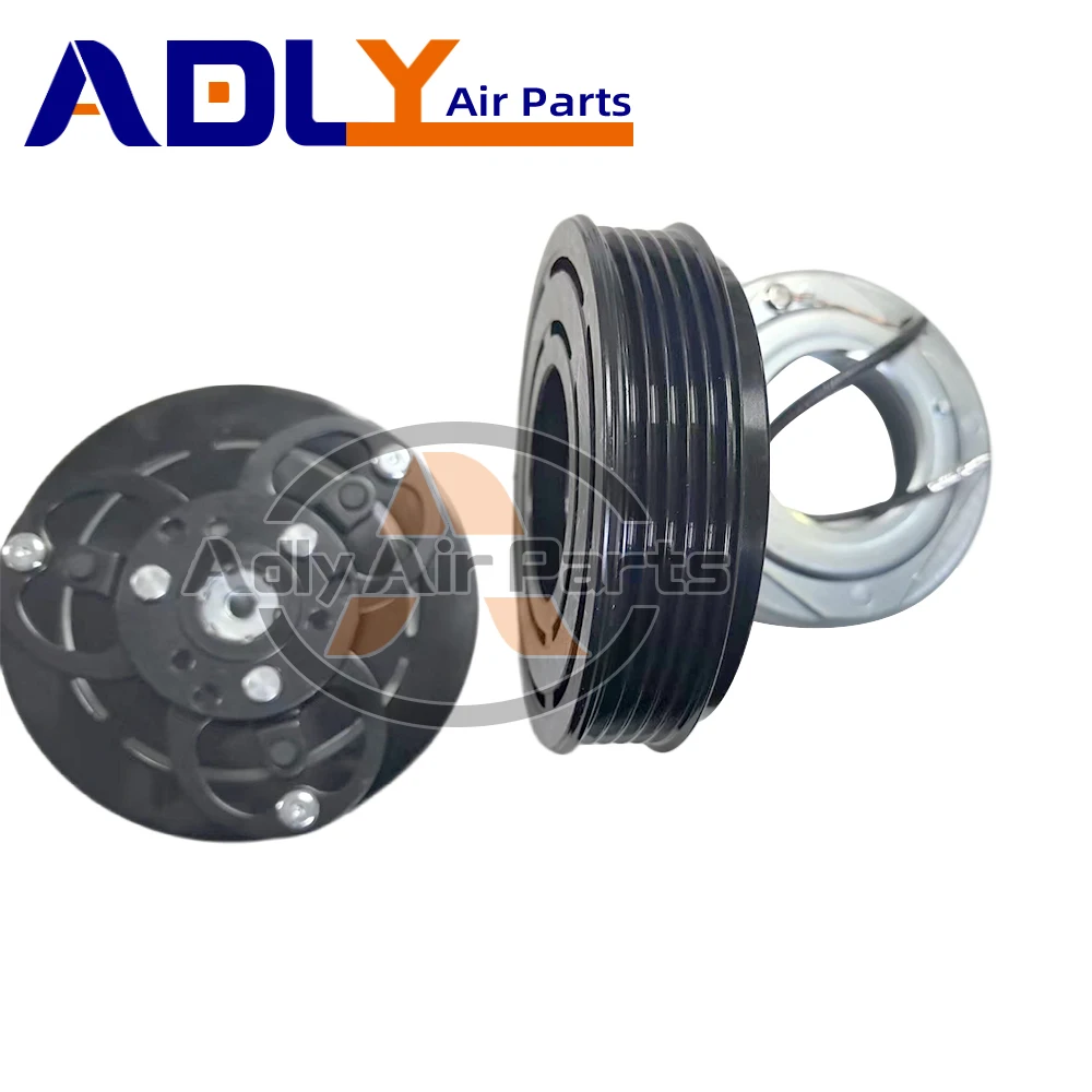 

Air Conditioning AC Compressor Clutch For Volvo S80 2.5 T6 2007 31250664 5 Grooves