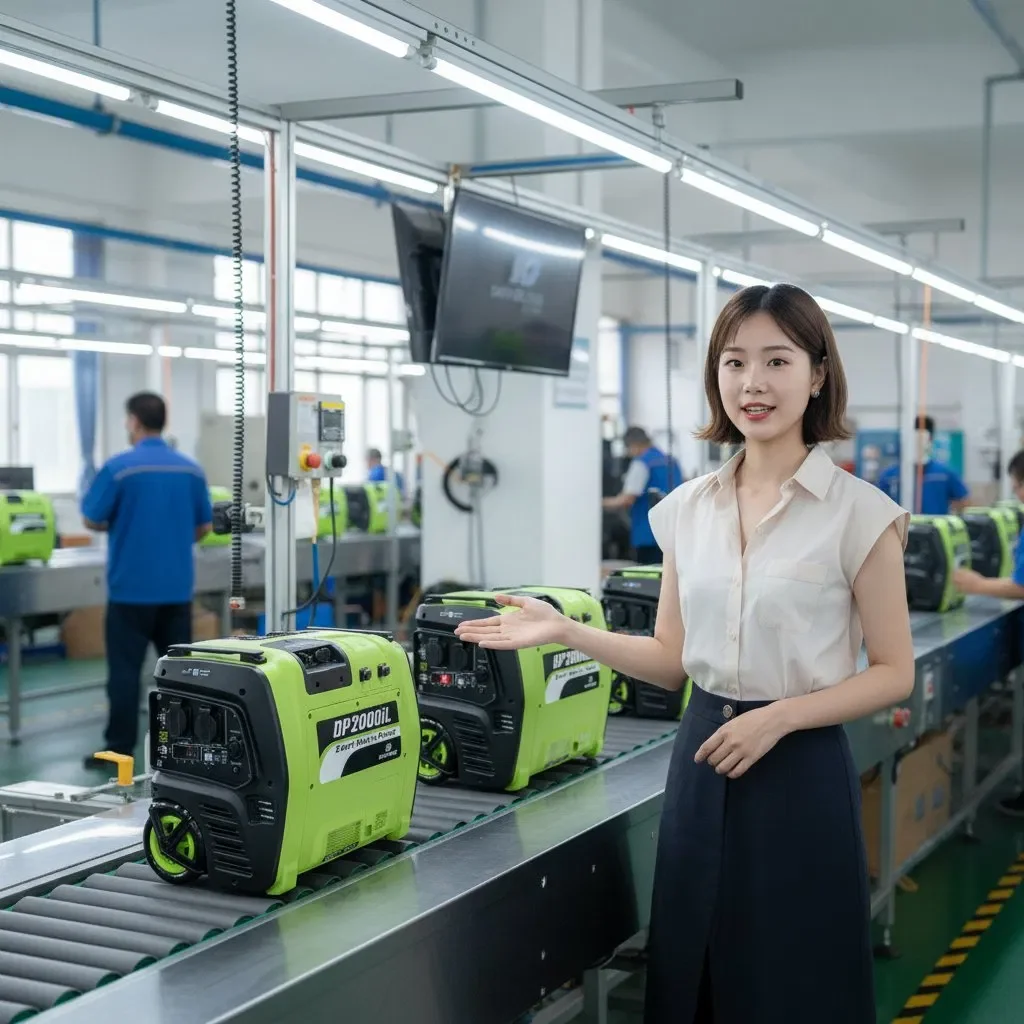 2000W Rechargeable Generator Portable Power Station 2000W for Outdoor Camping