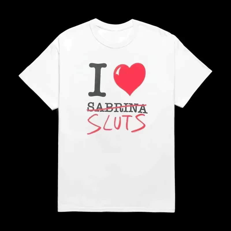 

Sabrina Carpenter Album Short N' Sweet T-shirts Women Summer Y2k Tops Clothing Cotton Harajuku Fashion Men Streetwear T Shirt