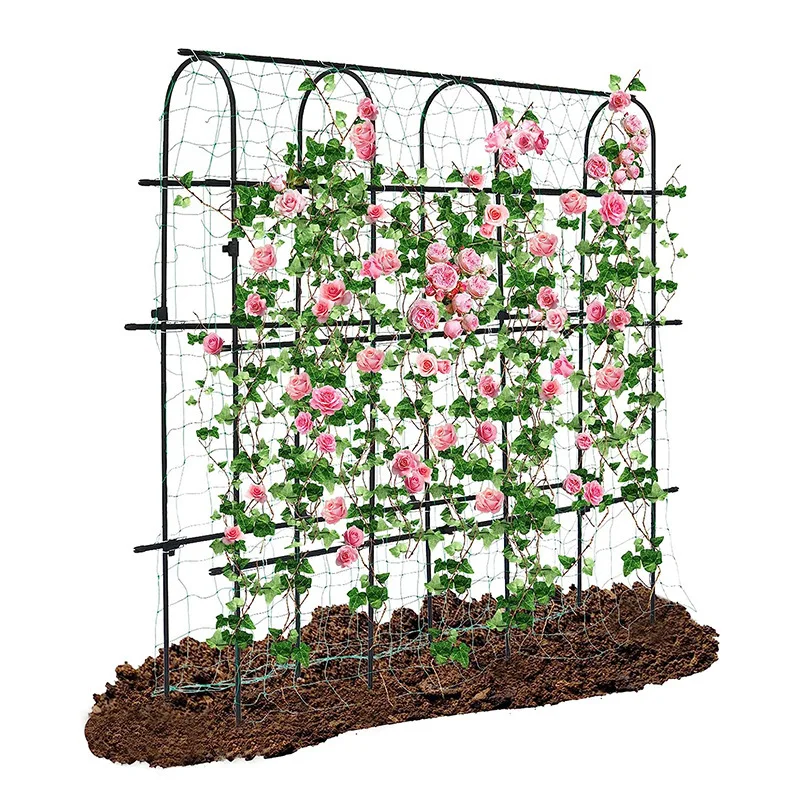 

Flower Pot Bracket Garden Vegetable Fruit Climbing Vines Frame Cucumber Loofah Pumpkin Eggplant Balcony Planting Support Shelf