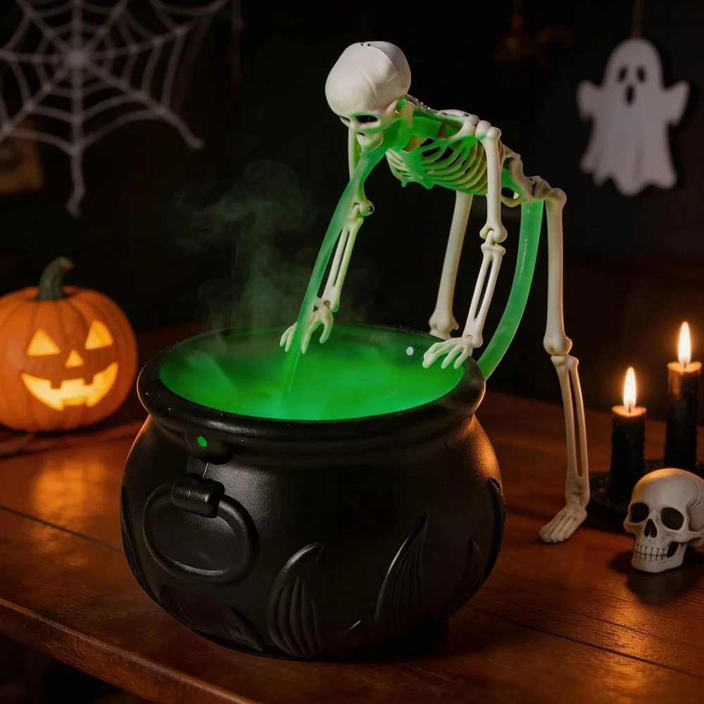 Halloween Skelett Erbrochenes Eimer Ornamente Diffusor Indoor Home Bar Magic Party Schädel Horror Geist Requisiten Halloween Dekoration