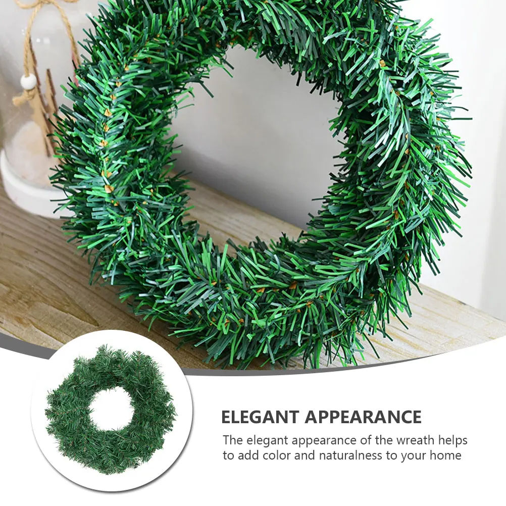 

Mini Garland Door Decoration Wreaths Shaped Ceiling Christmas Decorations Desktop
