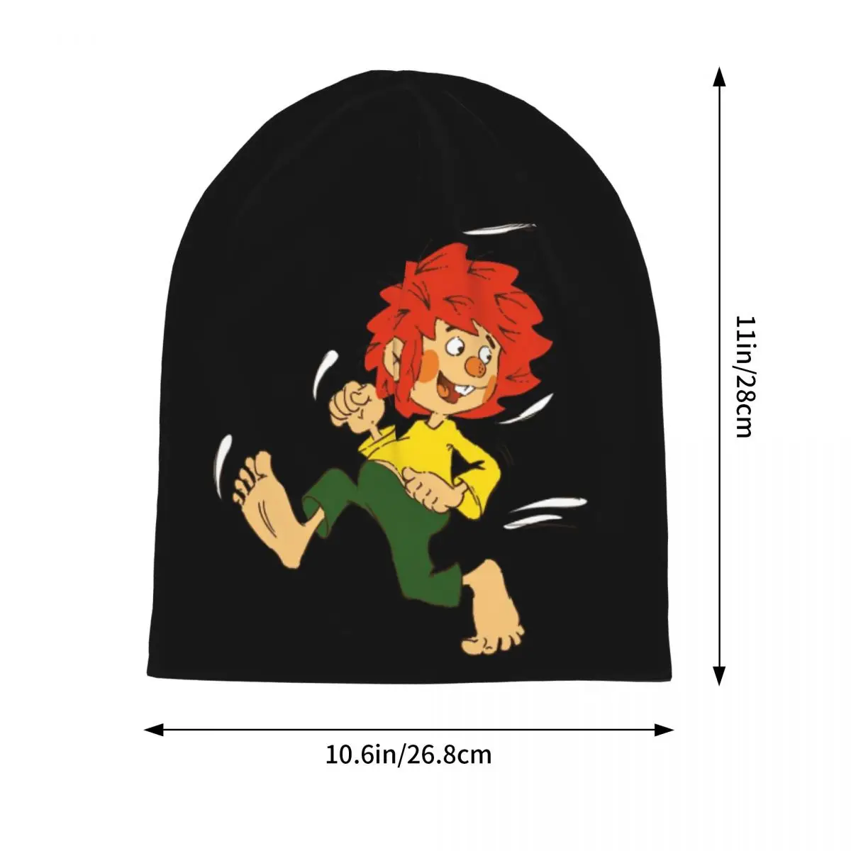 Pumuckl Is An Invisible Goblin  Unisex Adult Beanies Caps Knitted Bonnet Hat Warm Fashion Autumn Winter Outdoor Skullies Hats