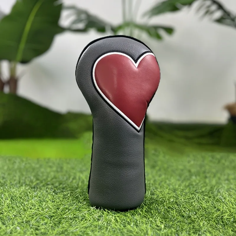 ฝาครอบป้องกันไม้กอล์ฟสไตล์โป๊กเกอร์ ทำจากวัสดุกันฝุ่นและทนทาน ด้านในนุ่ม ฝาครอบหัวกอล์ฟกันรอยขีดข่วน