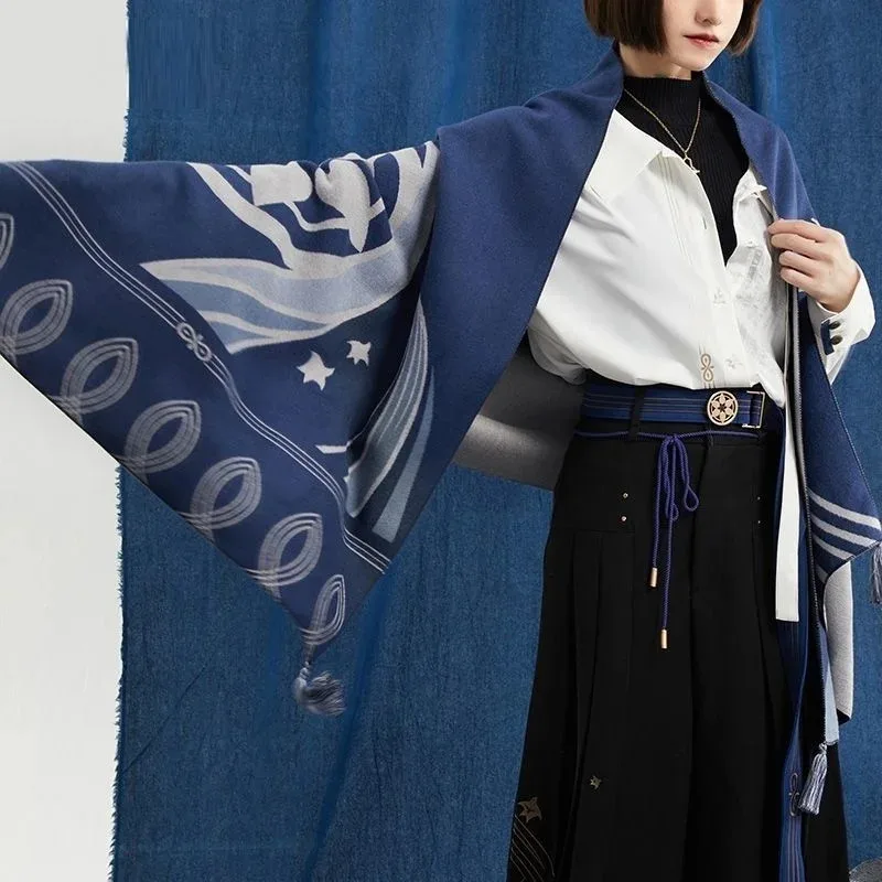 

Original God Wanderer scarf around Skirmish cos cape thickened shawl with all autumn and winter warm bib students