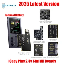 QIANLI iCopy Plus 2.2v 6in1 LCD Board 7to15pm Face ID Board Adaptor & Flex For X-14 PM Series Dot Matrix Recovery Battery 6to14