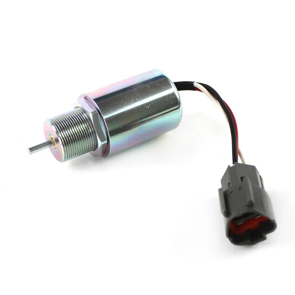 

1x 12V Stop Solenoid Valve For Mitsubishi S4L S3L L3E Shutdown Solenoid SA-3725-12 30A87-20404 30A87-10044 30A87-20400 PJ7415748