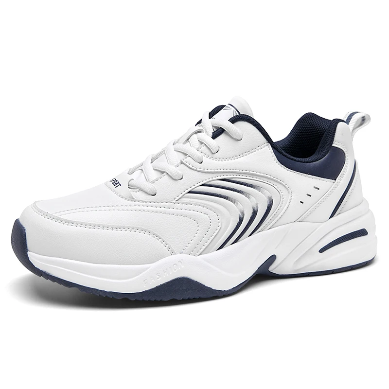 

Breathable Waterproof Sneakers Men Rotating Buckle Mesh Outdoor Road Gym Workout Casual Running Sports Shoes