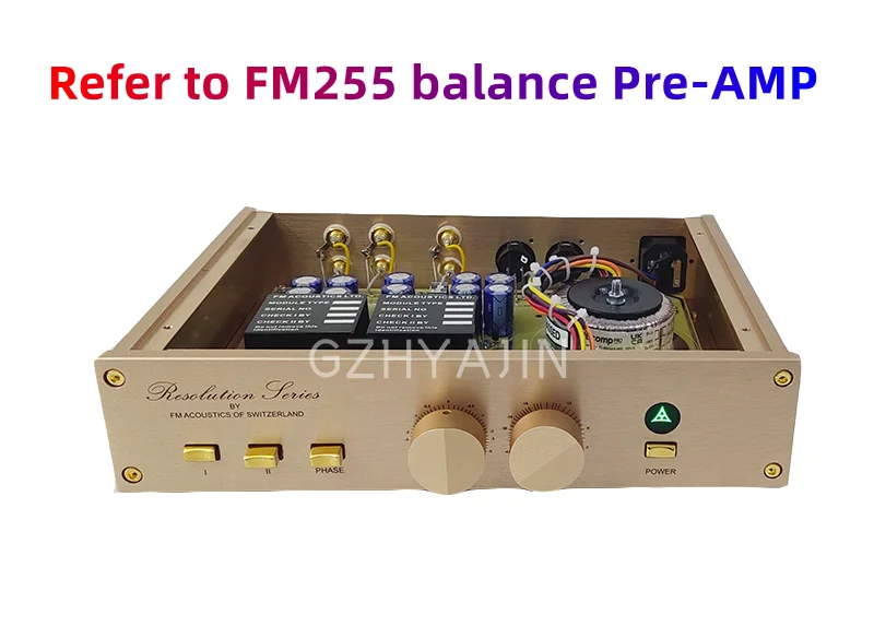 Miniamplificador frontal Swiss FM255 Balance I, Clase A, Audio para el hogar