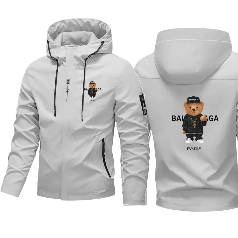 

Spring men's clothing, including hooded jackets / zipper jackets - suitable for creating fashionable casual outfits for outings