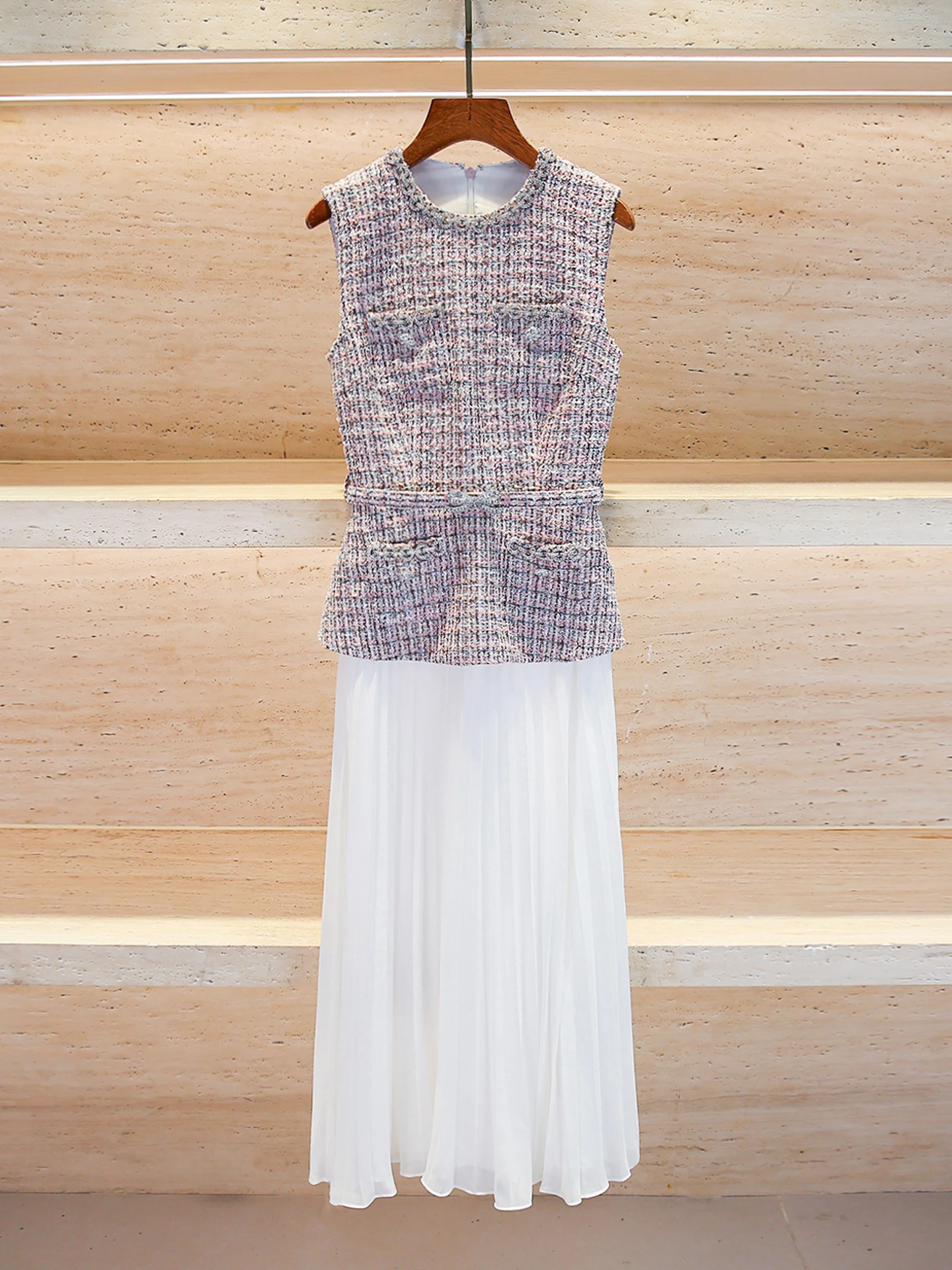 

Роскошный женский жилет с бриллиантовой отделкой Dr Ele Commute Sle, с завышенной талией, осенне-зимняя мода от SP Home South Oil