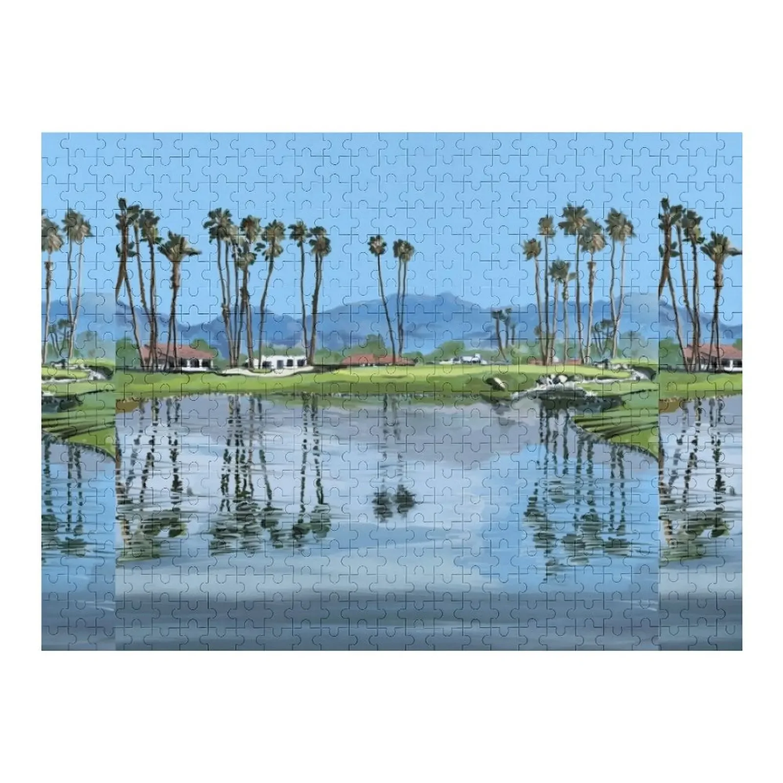 

La Quinta Country Club No. 7 Jigsaw Puzzle Personalized Child Gift Personalized Gift Married Personalized Kids Gifts Puzzle