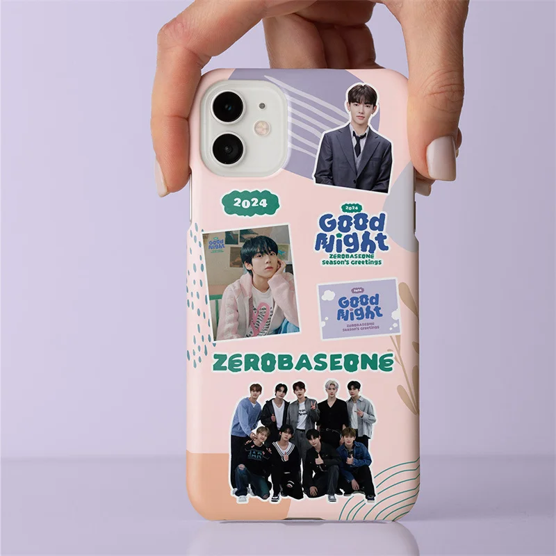 Imagem -05 - Zerobaseone-boa Noite Álbum Foto Adesivos Cabeça de Apoio do Ventilador Adesivos Zhang Hao Kpop Pvc Novidades Boy Band Zerobaseone 2024 95 Pcs