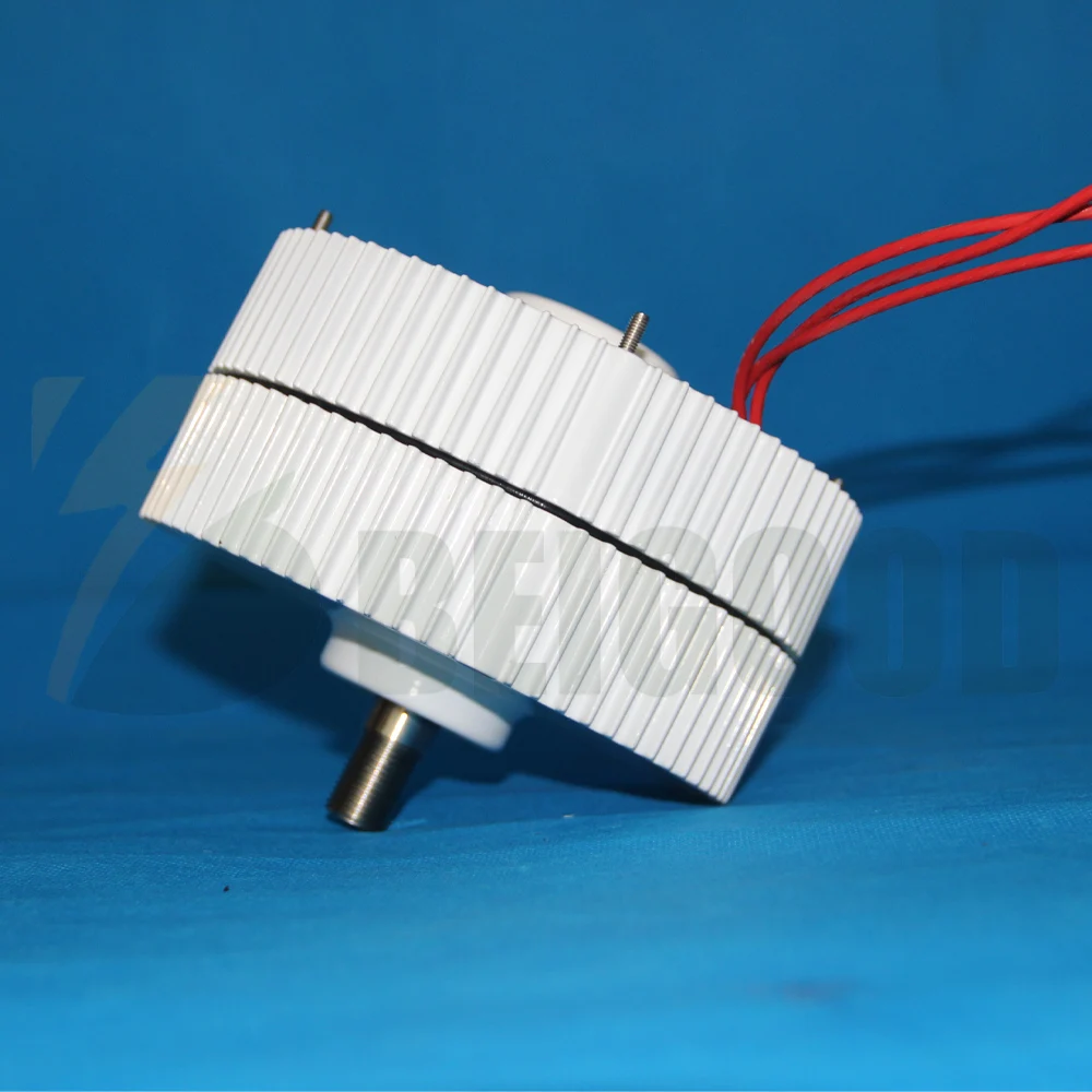 Imagem -02 - Super Baixo Rpm Maglev Gerador Coreless Hidráulico Início Rápido em Execução 12v 24v 48v 300 Rpm 8000w