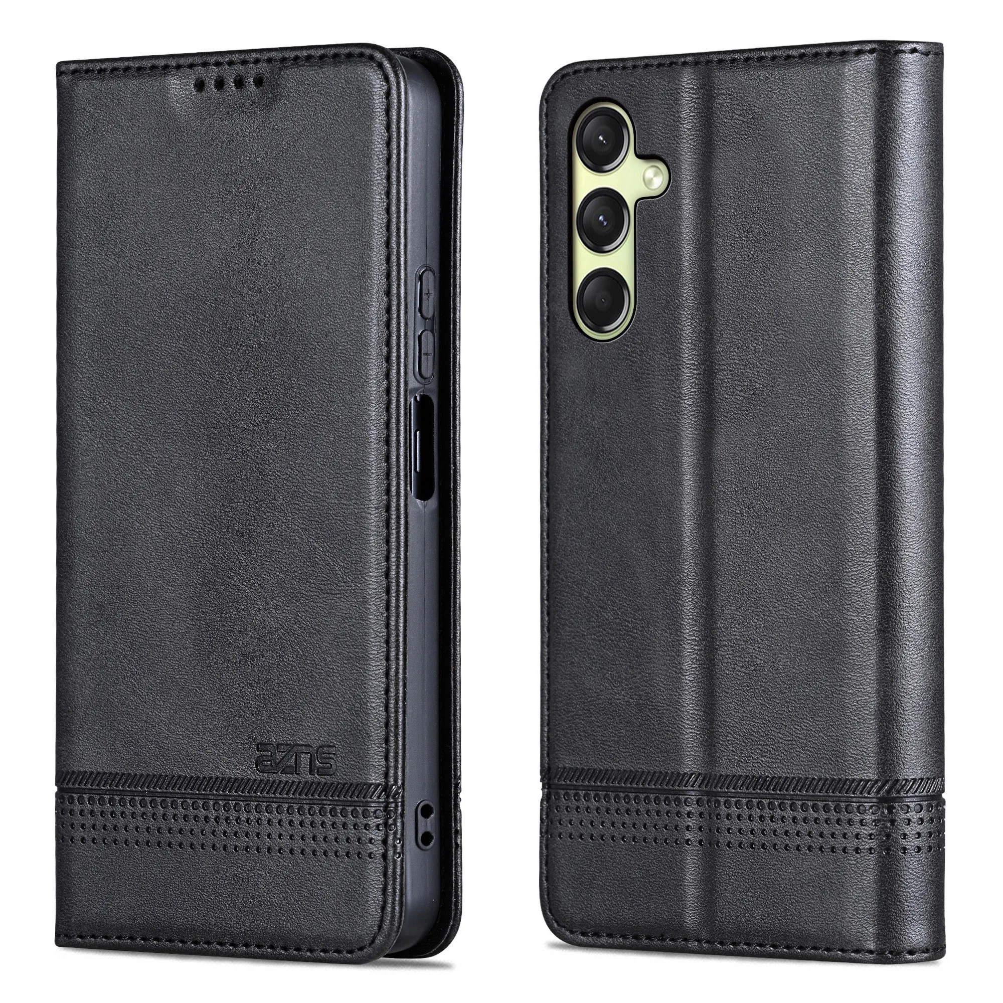 

Flip leather Magnetic closed Cover For Samsung Galaxy A16 5G Card slot wallet shockproof Phone Case For Samsung Galaxy A16 4G