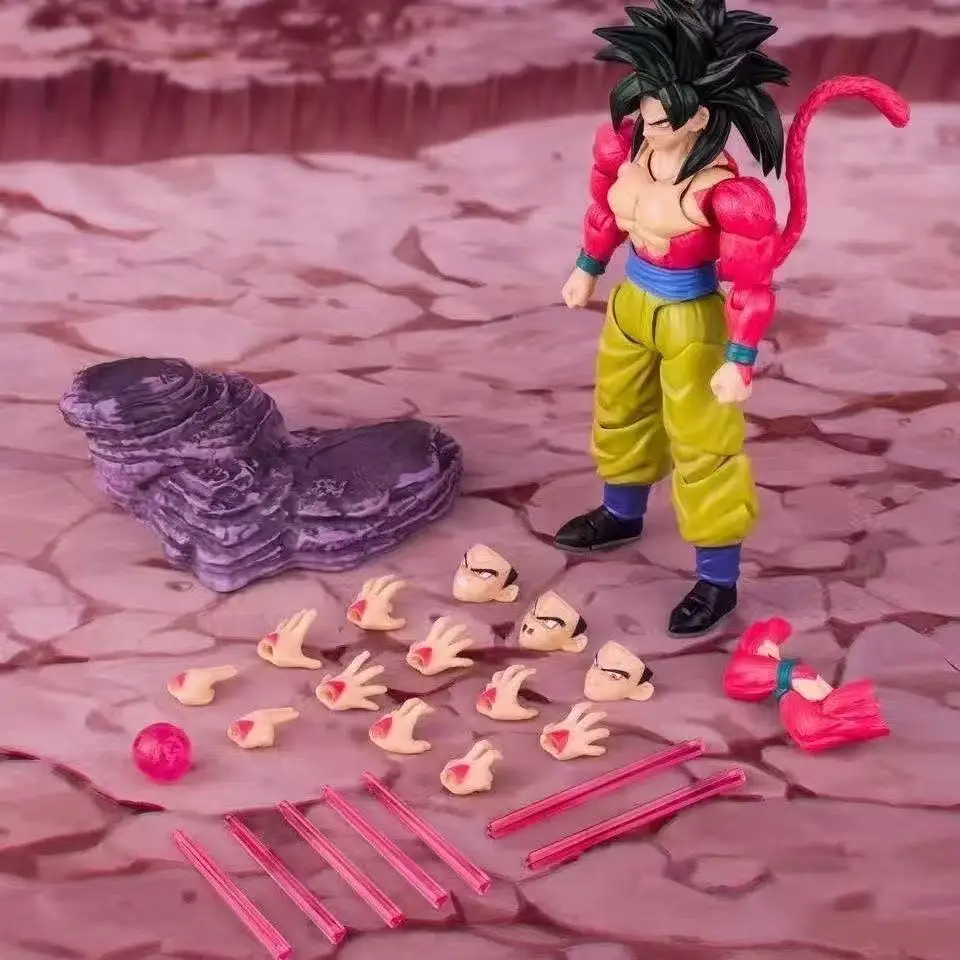 Demoniacal Fit Untame Power Unleash Nature SSJ4 Гоку 1/12 Подвижная фигурка Драгонболл Коллекционная игрушка В наличии
