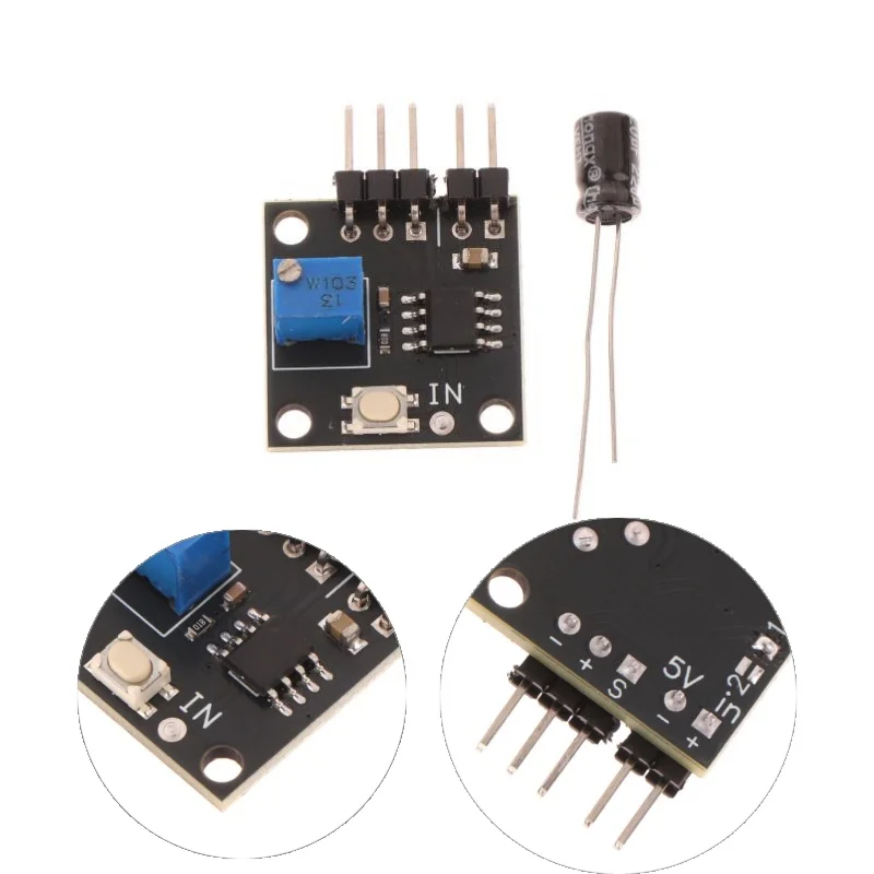 Adjustable Angle Servo Driver Board Servo Control Module SG90 Servo Driver Circuit PWM Trawler