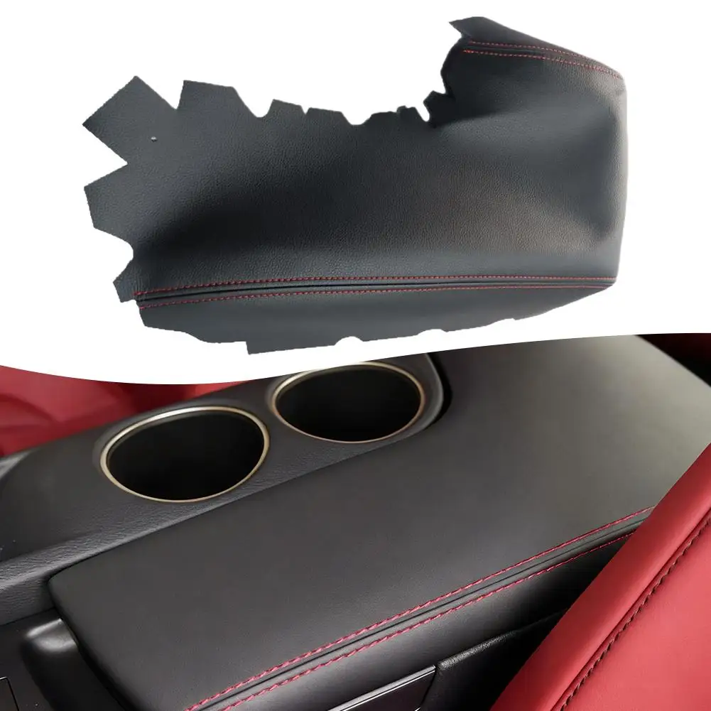 

Soft Leather Armrest Cover For Lexus IS200 IS250 IS300 IS350 2014-2017 Red Blue Line Trim Car Interior Accessories T9K6