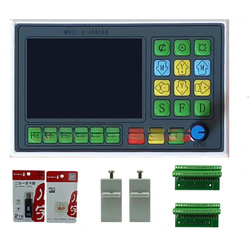 Токарный станок с ЧПУ M01-3-16a16b3, фрезерный станок, система гравировального станка, автономный контроллер, поддерживает шаговый серводвигатель