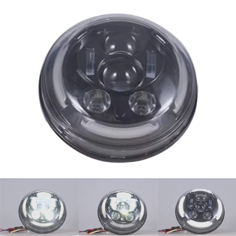 LED Headlight Lamp for Ducati Scrambler DRL Hi/Lo Beam HeadLamp Front Light