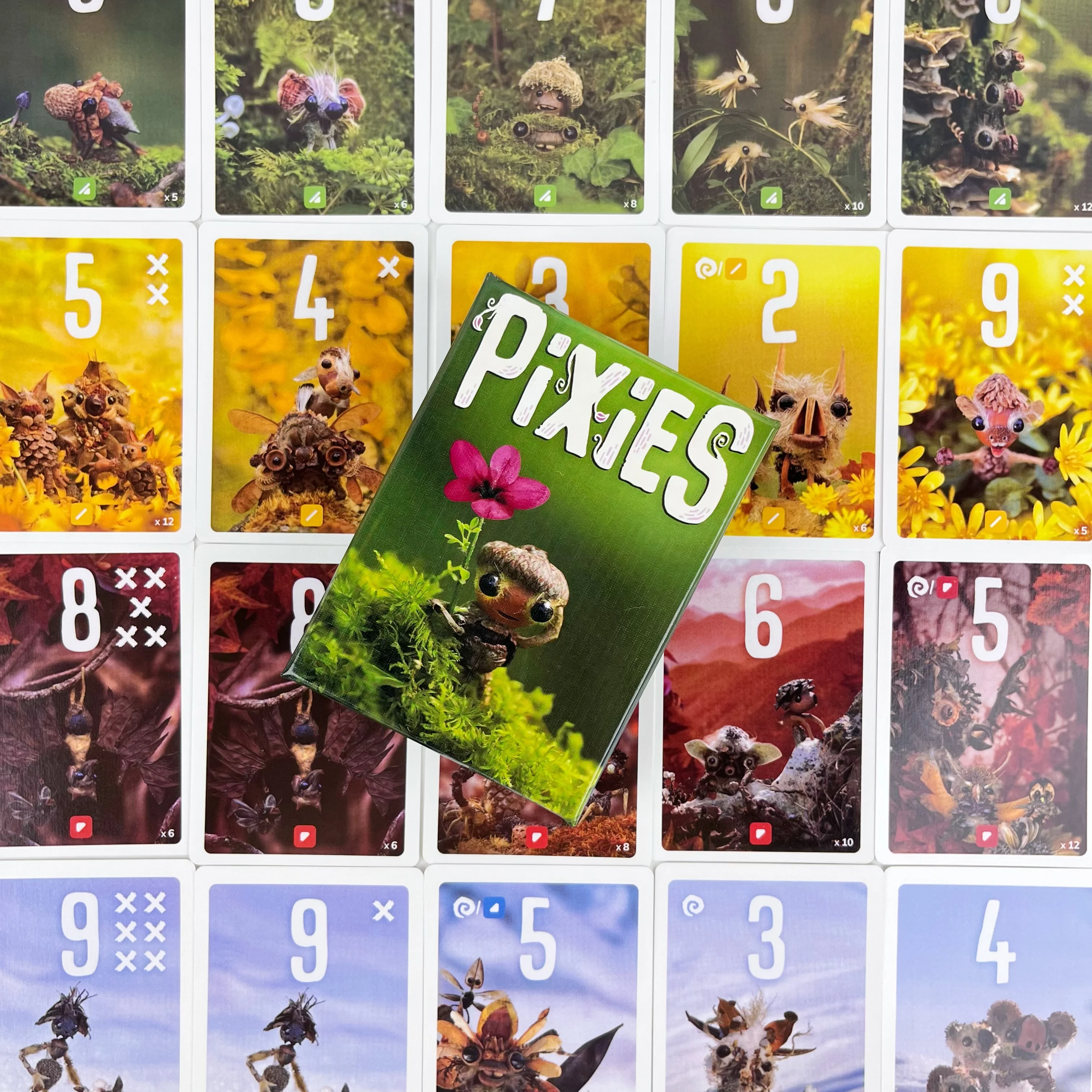 

Pixies Card Game: Fun Family Gathering Party Game for 2-5 Players, 30 Minutes, Boosts Reaction Skills