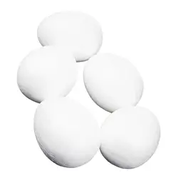 5/10/50x 5/8/10cm Modelling Styrofoam Foam Eggs for Kids DIY Art