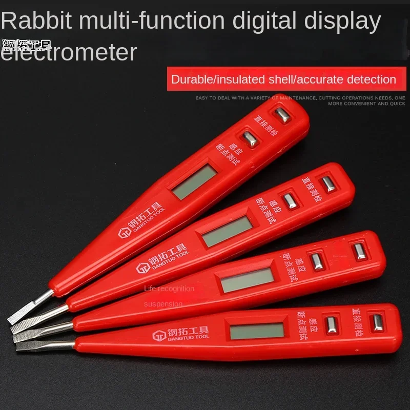 Tll Test Pencil Electrical Digital Display Electric Pen Universal Electronic Test Induction Detection Test Pencil Led