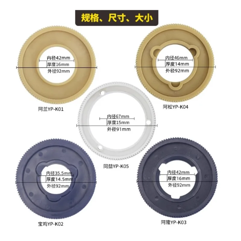 

For The YP-K Series Products, The Milling Machine Cutting Tools, Gears and The Feed Mechanism Gears.