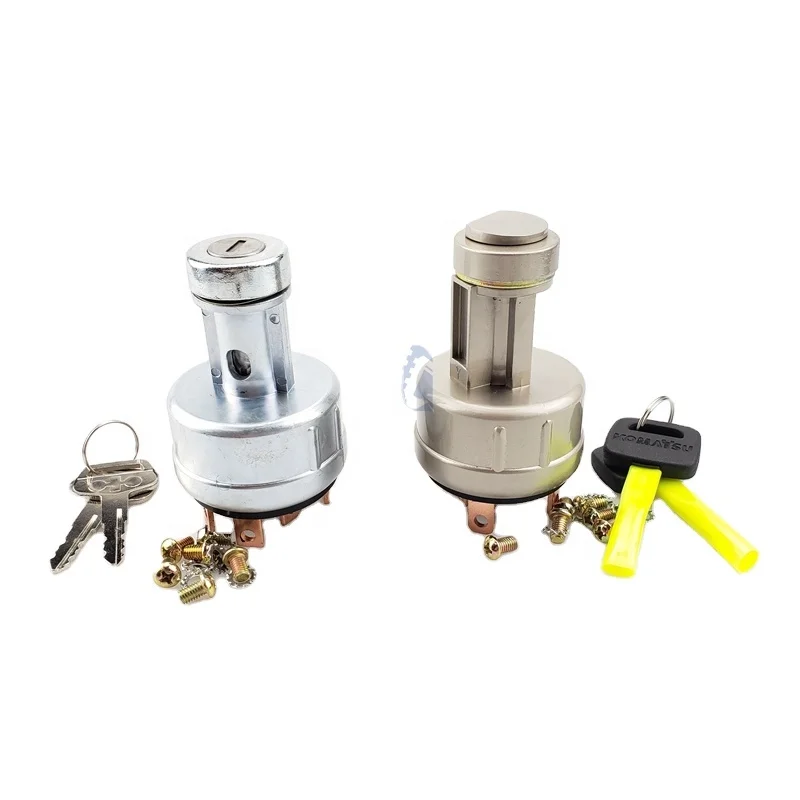 

Good Quality Excavator Parts for Komatsu PC60120 200 220-6-7-8 Starter Switch Ignition Switch With Keys Machinery Parts