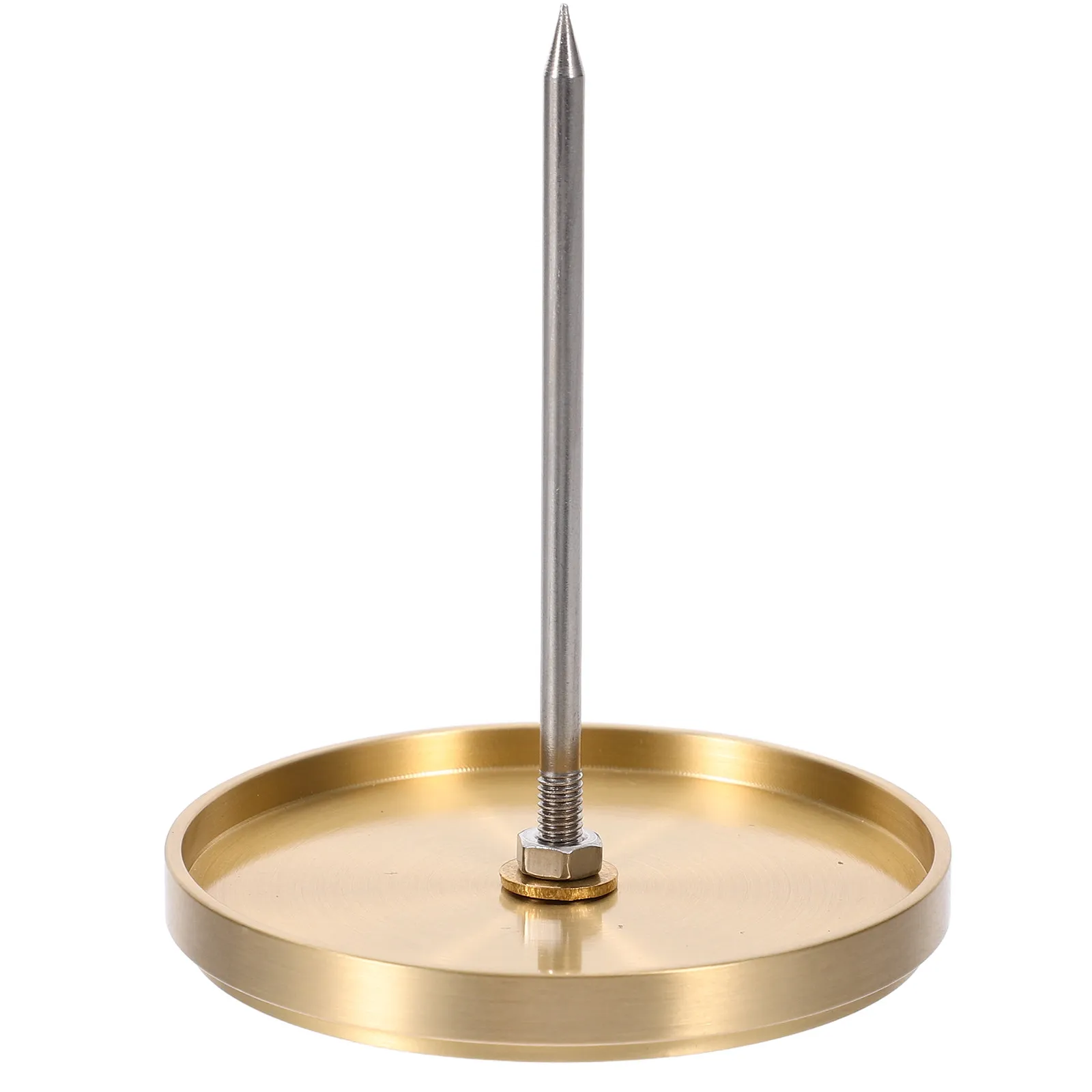 Strong Metal Receipt Holder Spike Spindle Rod Bill Holder for Office Desk Restaurant Bar Milk Tea Shop Ticket Note Organizer